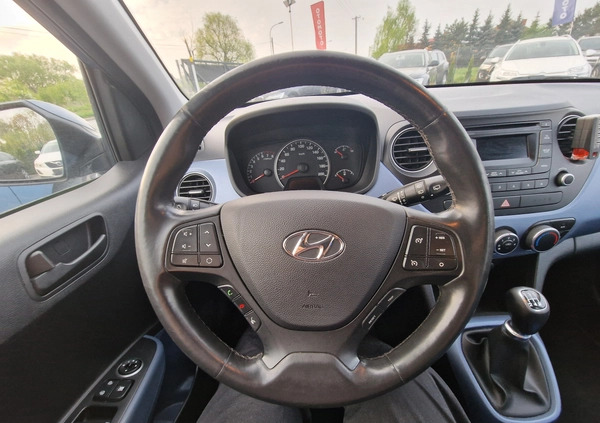 Hyundai i10 cena 20300 przebieg: 182000, rok produkcji 2014 z Kalisz małe 704